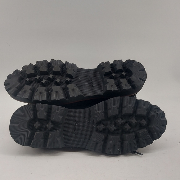 Madewell Enzo Hiking Boot Black Suede Lugsole Lug Bootie  10 - Picture 6 of 6